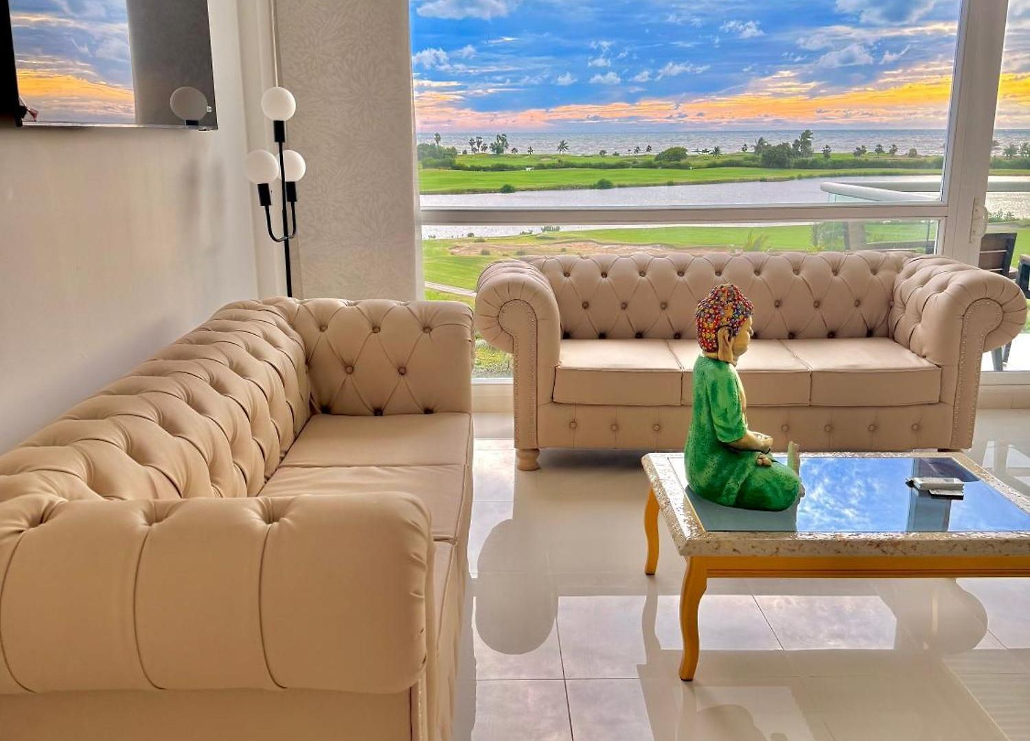De Lujo Con Vista Al Mar En Karibana Apartamento