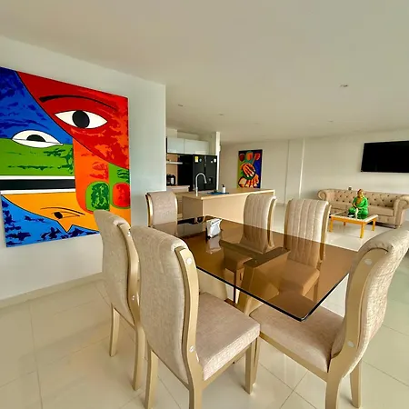 Apartamento De Lujo Con Vista Al Mar En Karibana *