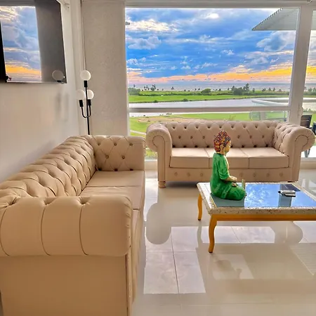 De Lujo Con Vista Al Mar En Karibana Apartamento
