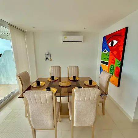 Apartamento De Lujo Con Vista Al Mar En Karibana